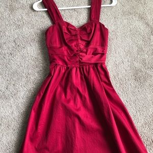 Short Red express dress! Great condition